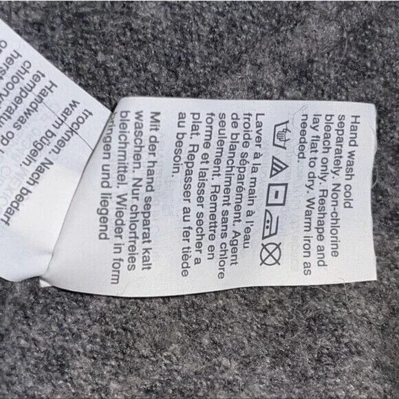 Madewell Kent Women's Sweater Cardigan Grey Merino Wool Blend Open Front XS - Picture 7 of 8